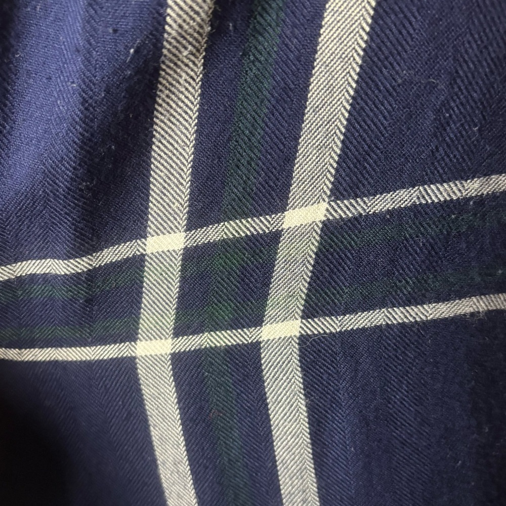 Rails Hunter Plaid Flannel Button Front Shirt Blu… - image 4